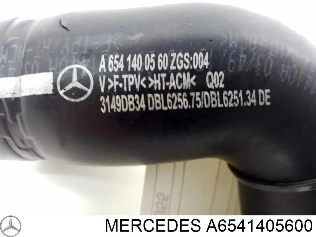 A6541405600 Mercedes Патрубок системи рециркуляції ВГ