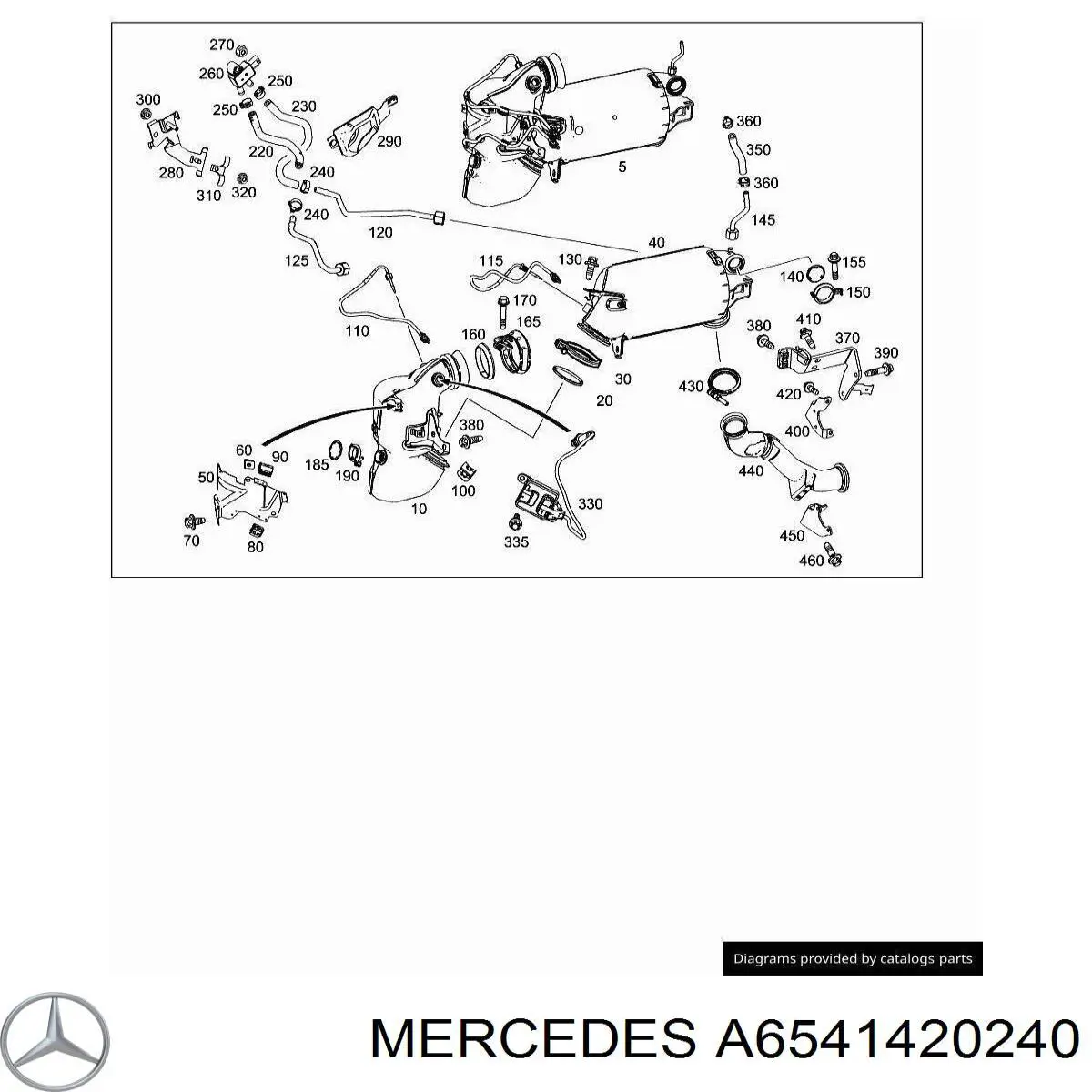  Mercedes A6541420240 ціна, від 15.00 USD