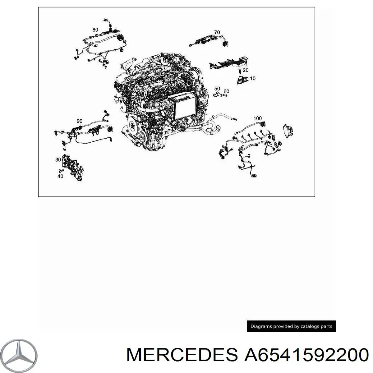  Mercedes A6541592200 ціна, від 12.42 USD