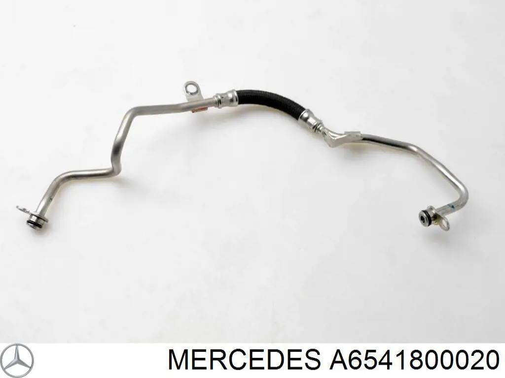 A6541800020 Mercedes Трубка/шланг подачі масла до турбіни