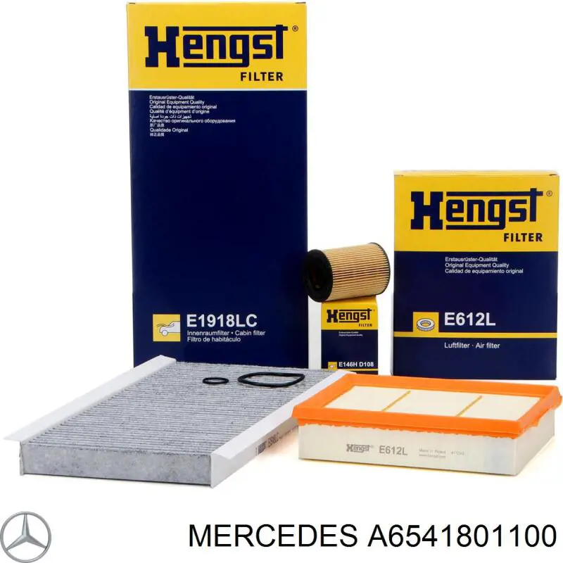 Купити A6541801100 Mercedes Фільтр очищення масла відцентровий