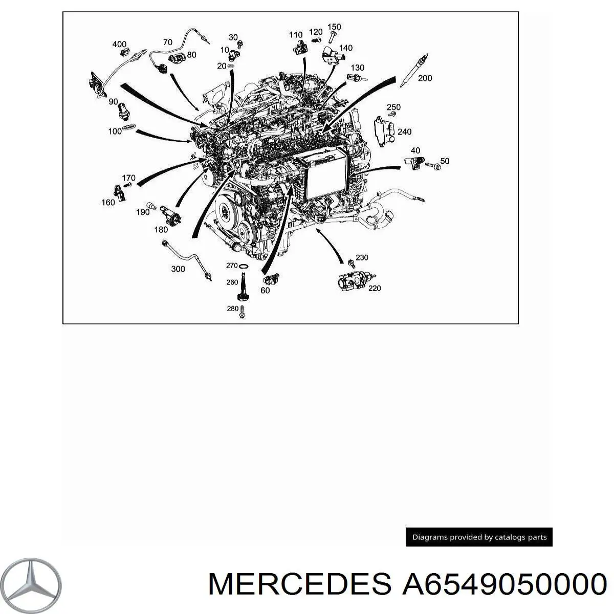 Купити A6549052400 Mercedes ДПРВ