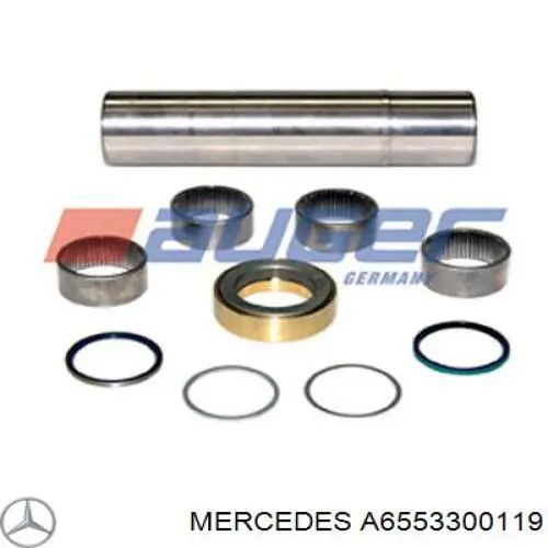 Ремкомплект шкворня поворотного кулака A6553300119 Mercedes