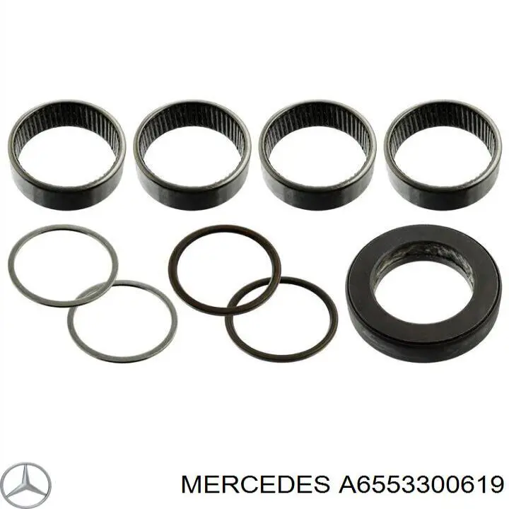Купити A6553300619 Mercedes Ремкомплект шкворня поворотного кулака
