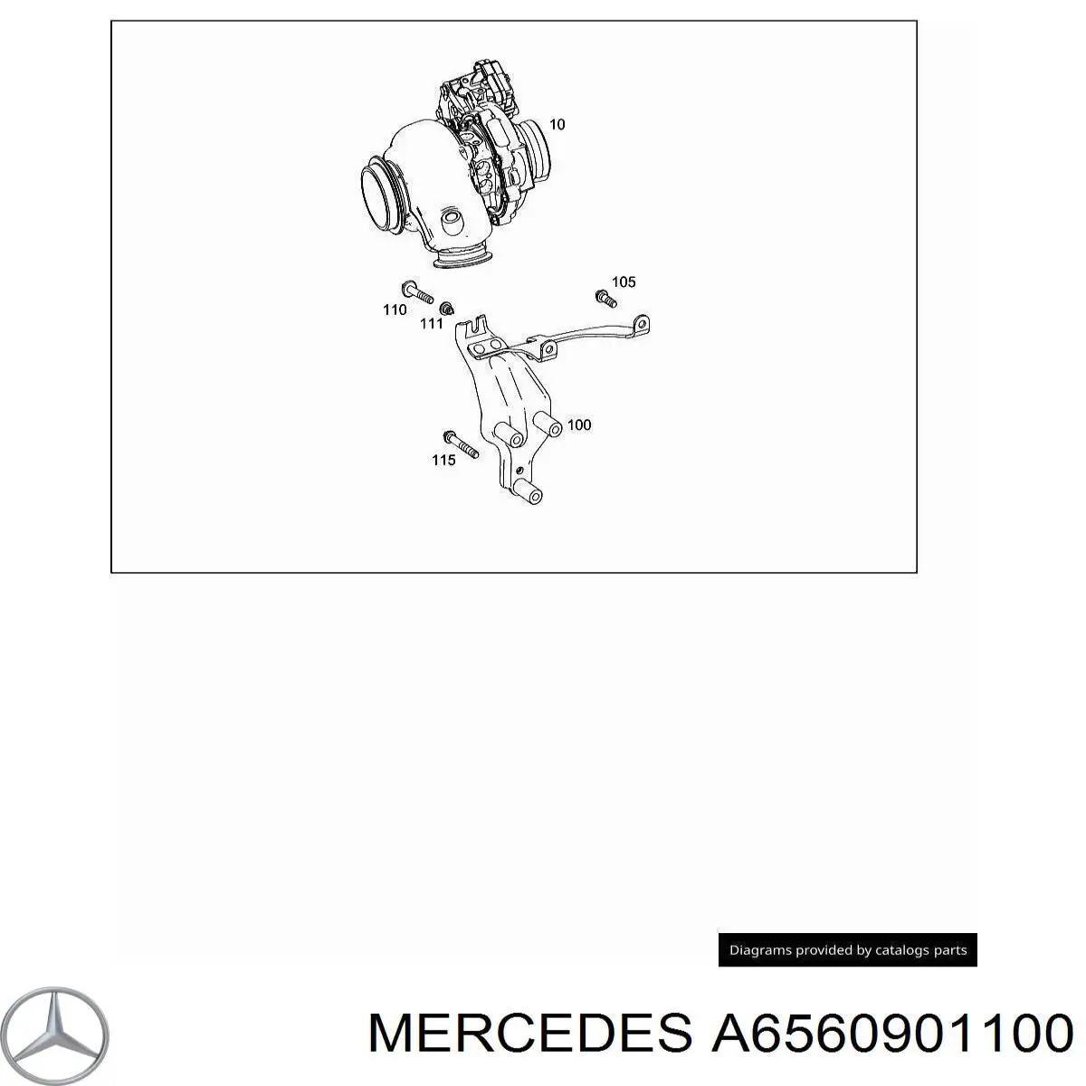 Mercedes A6560901100 ціна, від 201.64 USD