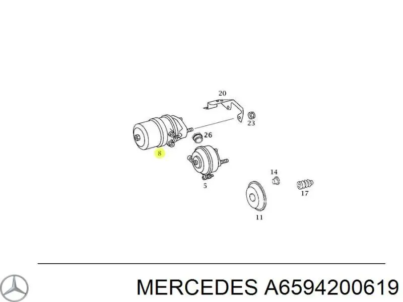 Колодки гальмові задні, барабанні 020483 Sampa Otomotiv‏