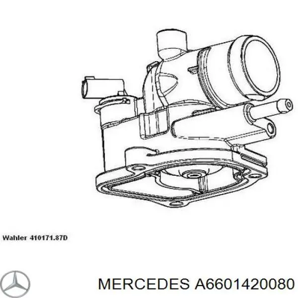Прокладка випускного колектора Mercedes A6601420080 ціна, від 6.42 USD