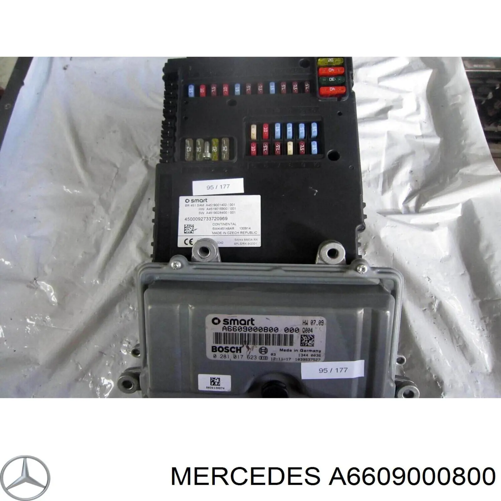 ЕБУ Mercedes A6609000800 ціна, від 2438.50 USD