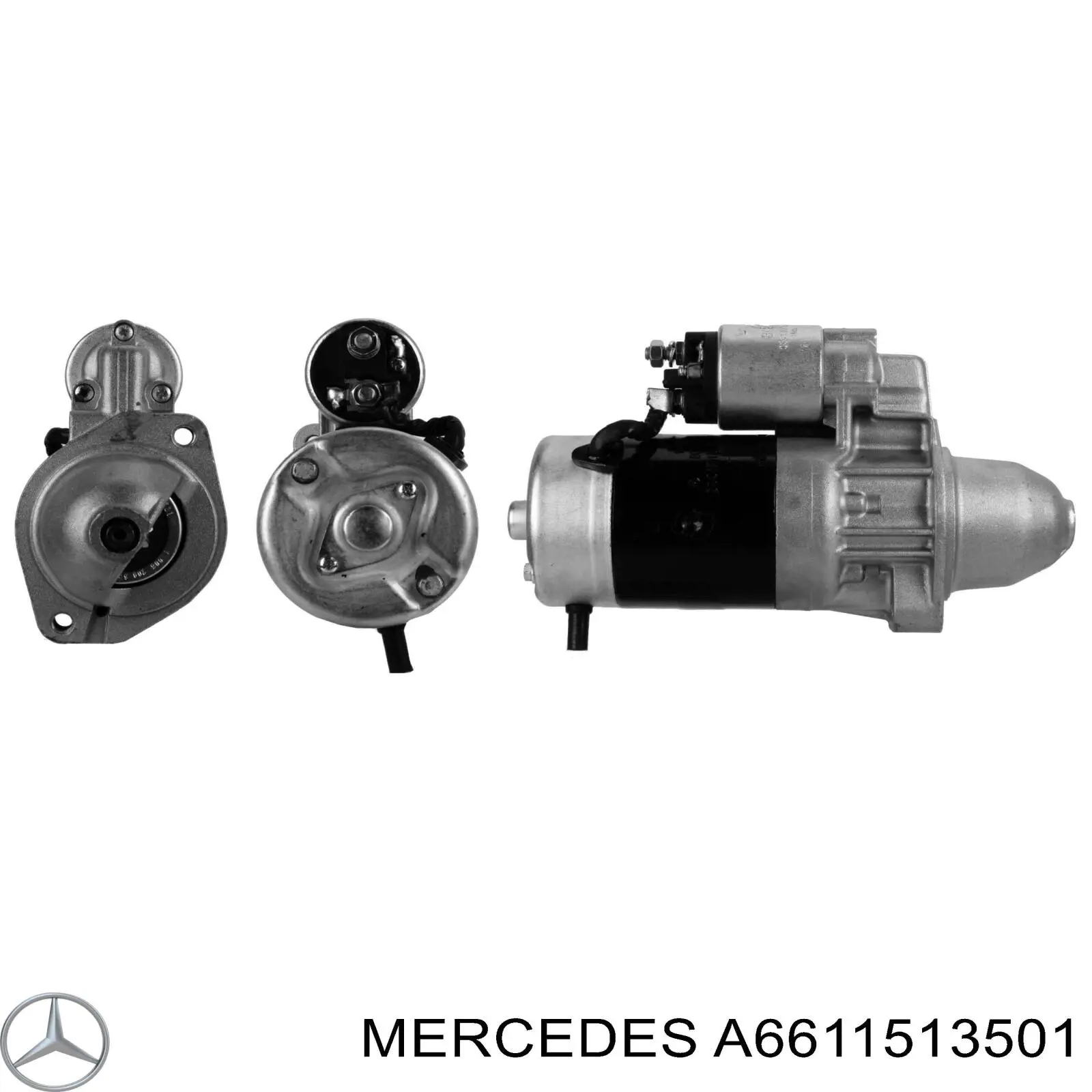Купити A6611513501 Mercedes Стартер