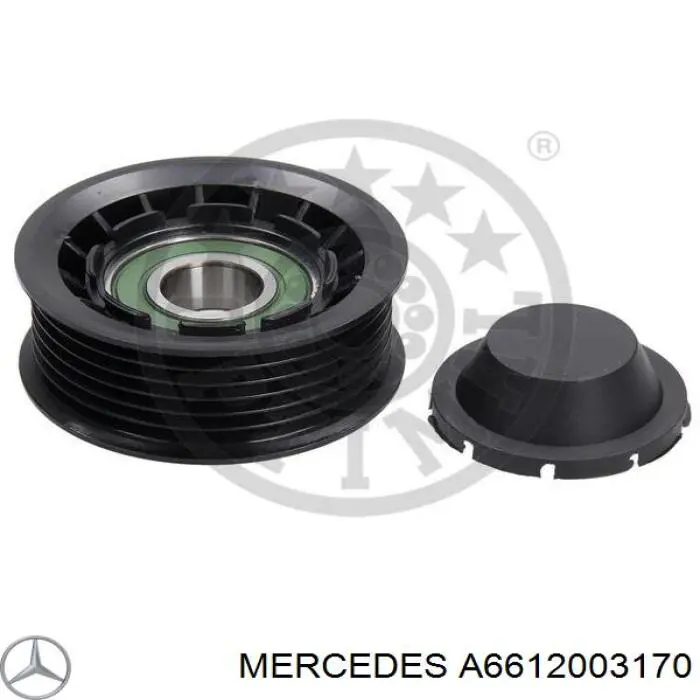 Купити A6612003170 Mercedes Ролик приводного ременя, паразитний