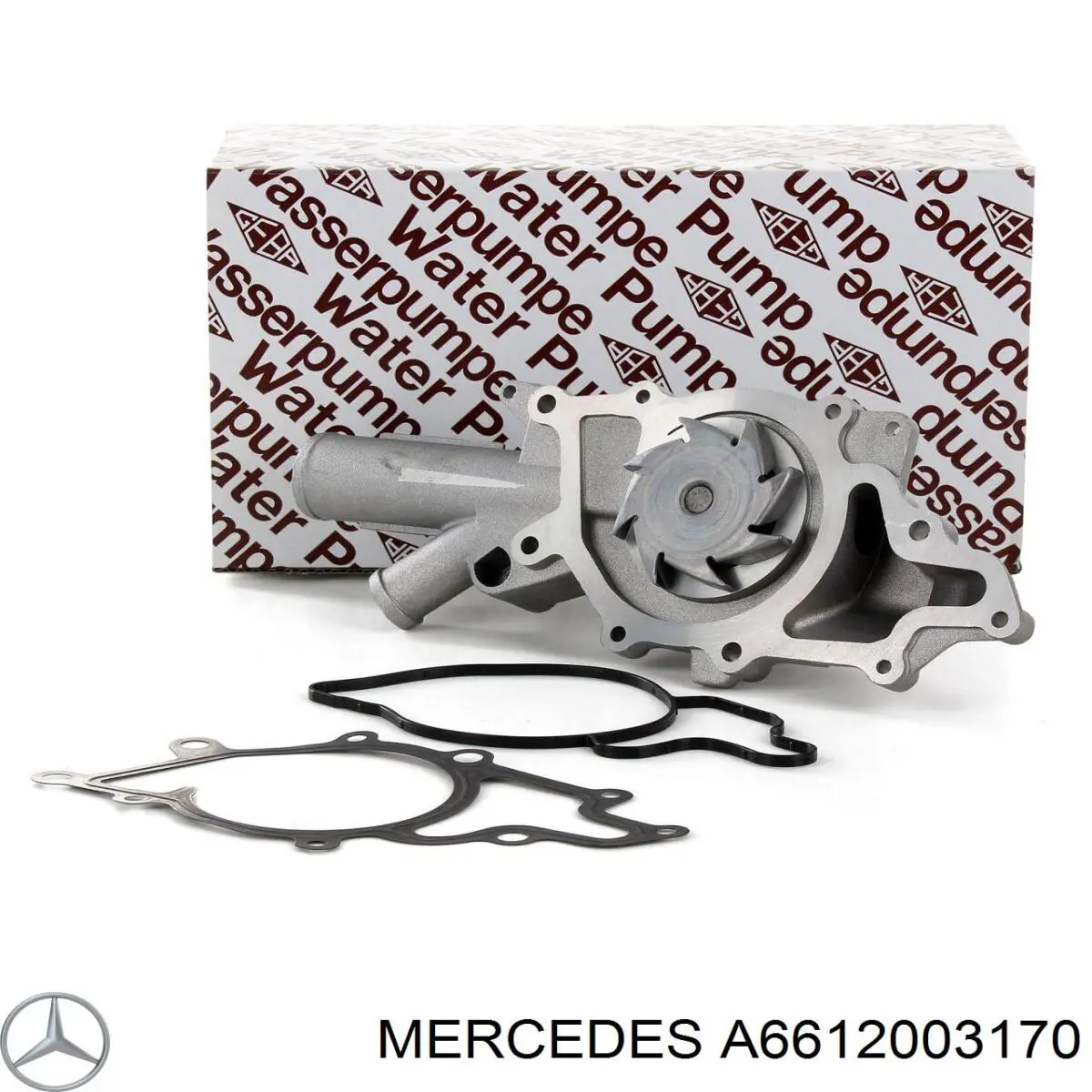 Ролик приводного ременя, паразитний Mercedes A6612003170 ціна, від 10.78 USD