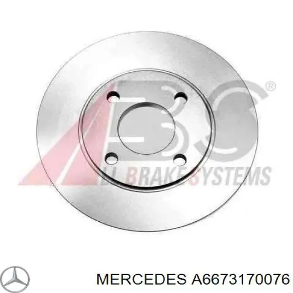 A6673170076 Mercedes 
