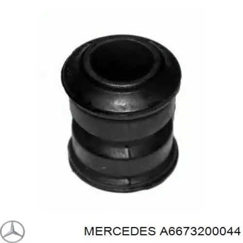 Сайлентблок задньої ресори, передній Mercedes A6673200044 ціна, від 7.60 USD