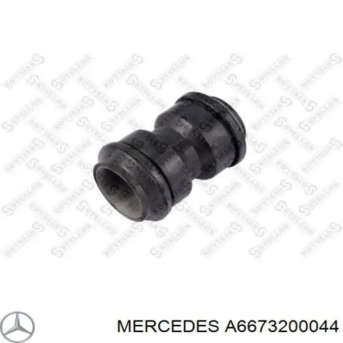A6673200044 Mercedes Сайлентблок ресори, передній