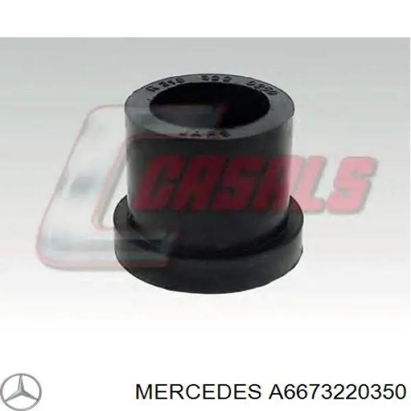 Втулка ресори задньої, металева Mercedes A6673220350 ціна, від 1.66 USD