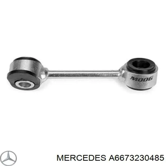 A6673230485 Mercedes Втулка стабілізатора переднього