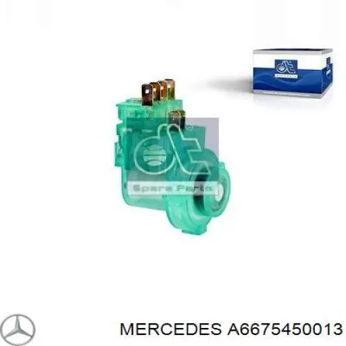 Контакти замку запалювання Mercedes A6675450013 ціна, від 18.58 USD