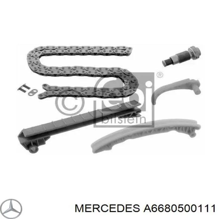 A6680500111 Mercedes Натягувач ланцюга ГРМ