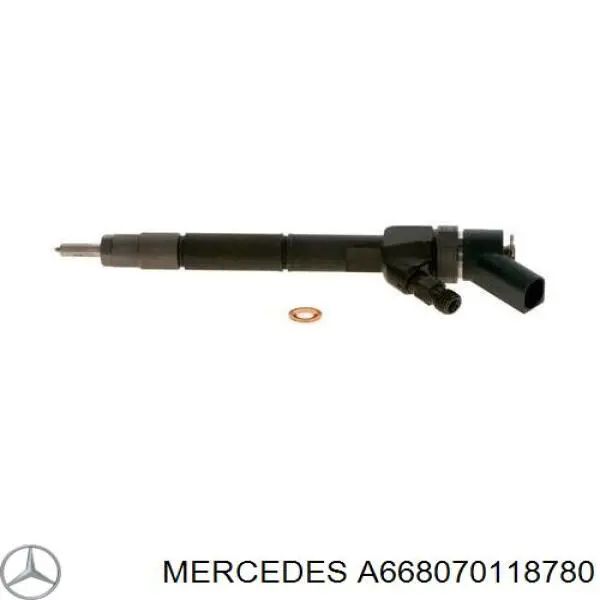 Форсунка паливна Mercedes A668070118780 ціна, від 88.67 USD