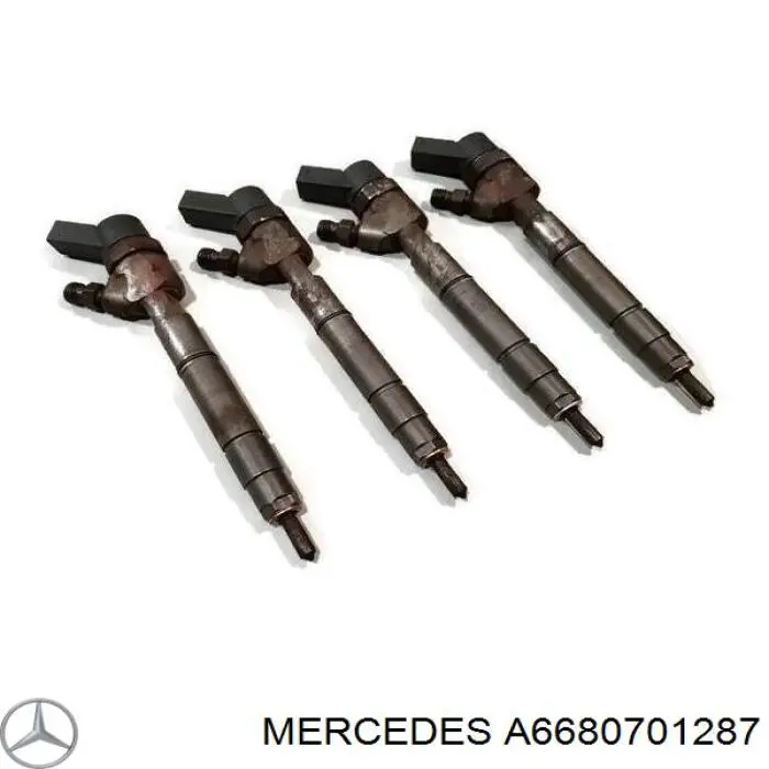Купити A6680701287 Mercedes Форсунка дизельна в зборі, розпилювач + тримач