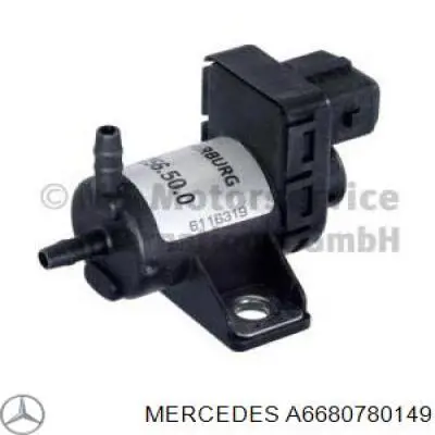 Зворотній клапан повернення палива A6680780149 Mercedes