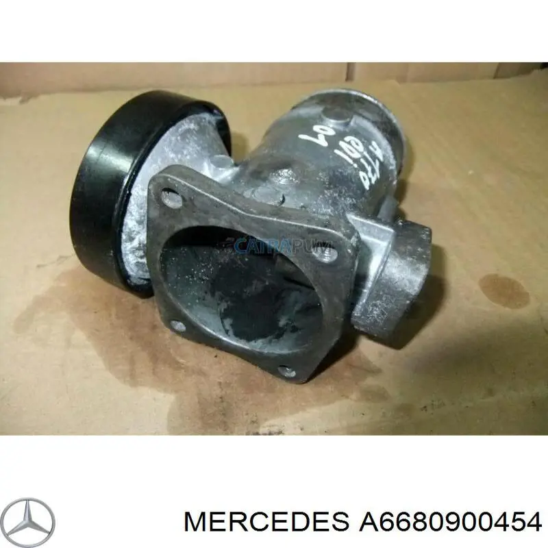 A6680900454 Mercedes клапан egr, рециркуляції газів