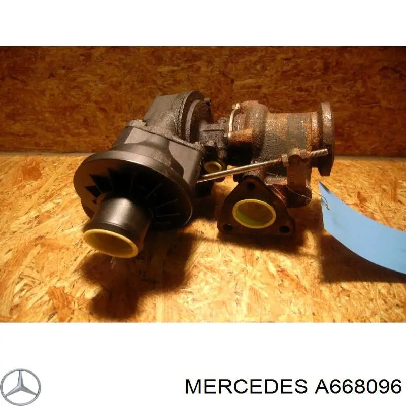 Купити A668096 Mercedes Турбіна