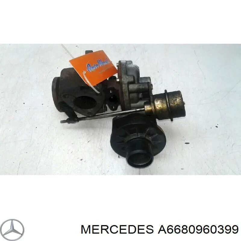 Купити A6680960399 Mercedes Турбіна