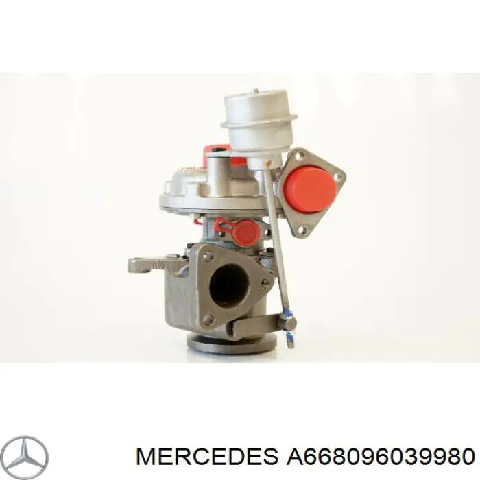 A668096039980 Mercedes турбіна