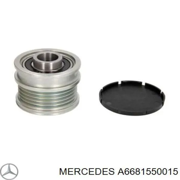 Купити A6681550015 Mercedes Шків генератора