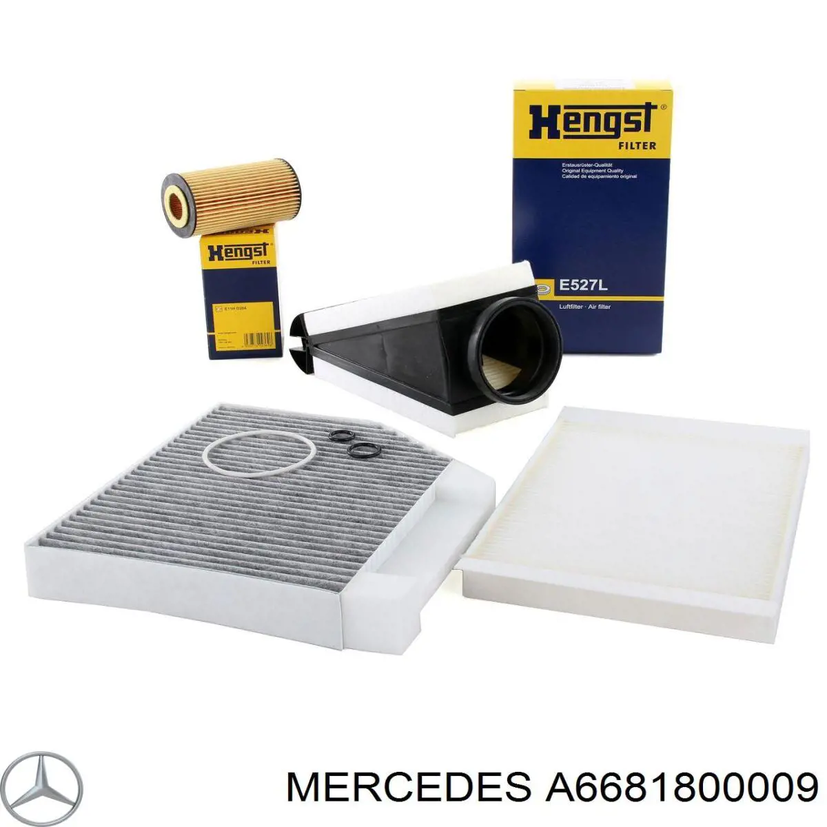 Масляний фільтр A6681800009 Mercedes