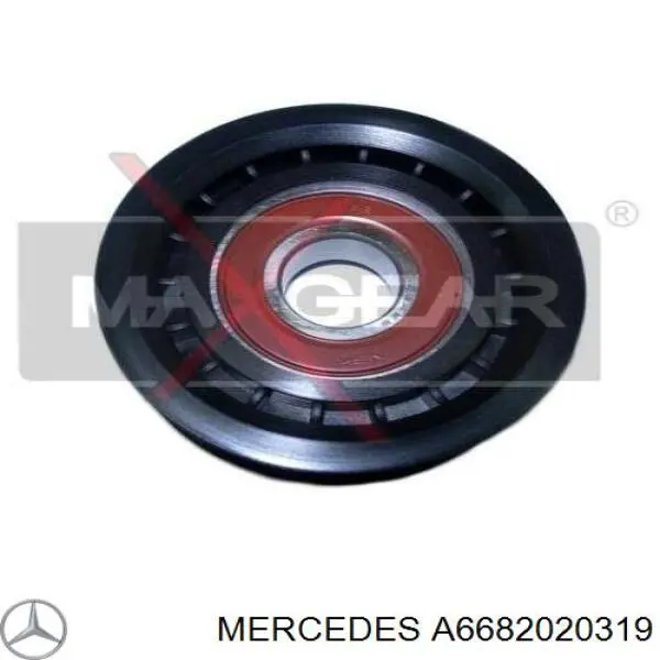 Купити A6682020319 Mercedes Ролик приводного ременя, паразитний