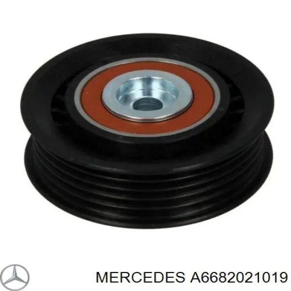 Купити A6682021019 Mercedes Ролик приводного ременя, паразитний