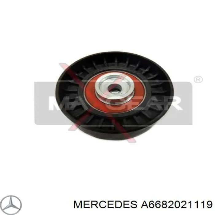 A6682021119 Mercedes Ролик приводного ременя, паразитний