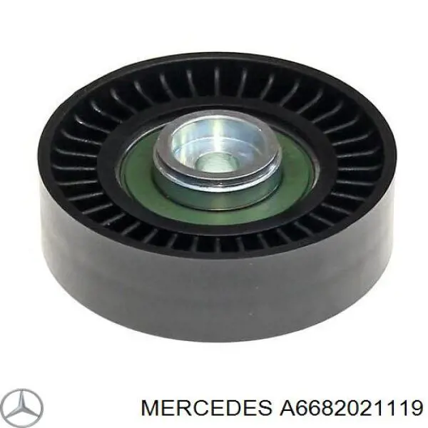 Ролик приводного ременя, паразитний Mercedes A6682021119 ціна, від 27.03 USD