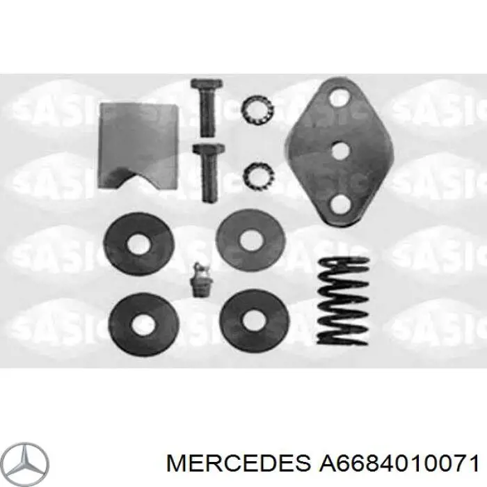Колісний болт задній Mercedes A6684010071 ціна, від 4.39 USD
