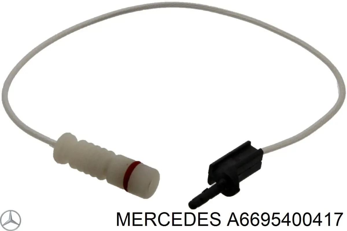 Датчик зносу гальмівних колодок Mercedes A6695400417 ціна, від 2.10 USD