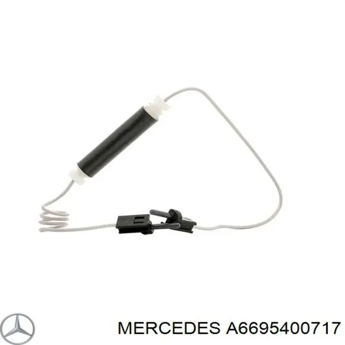 A6695400917 Mercedes Датчик зносу гальмівних колодок, задній