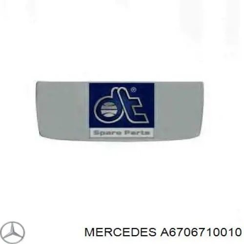 Скло лобове A670671001064 Mercedes