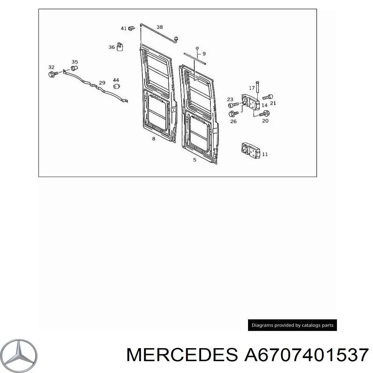 A6707401537 Mercedes 