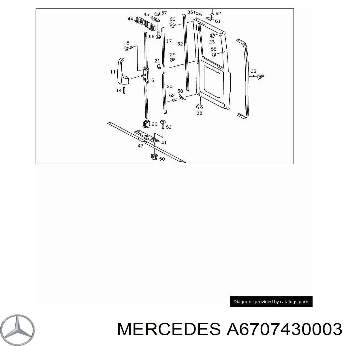 A6707430003 Mercedes 