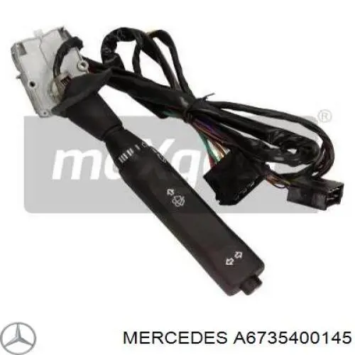 Перемикач підрульовий, лівий Mercedes A6735400145 ціна, від 57.36 USD