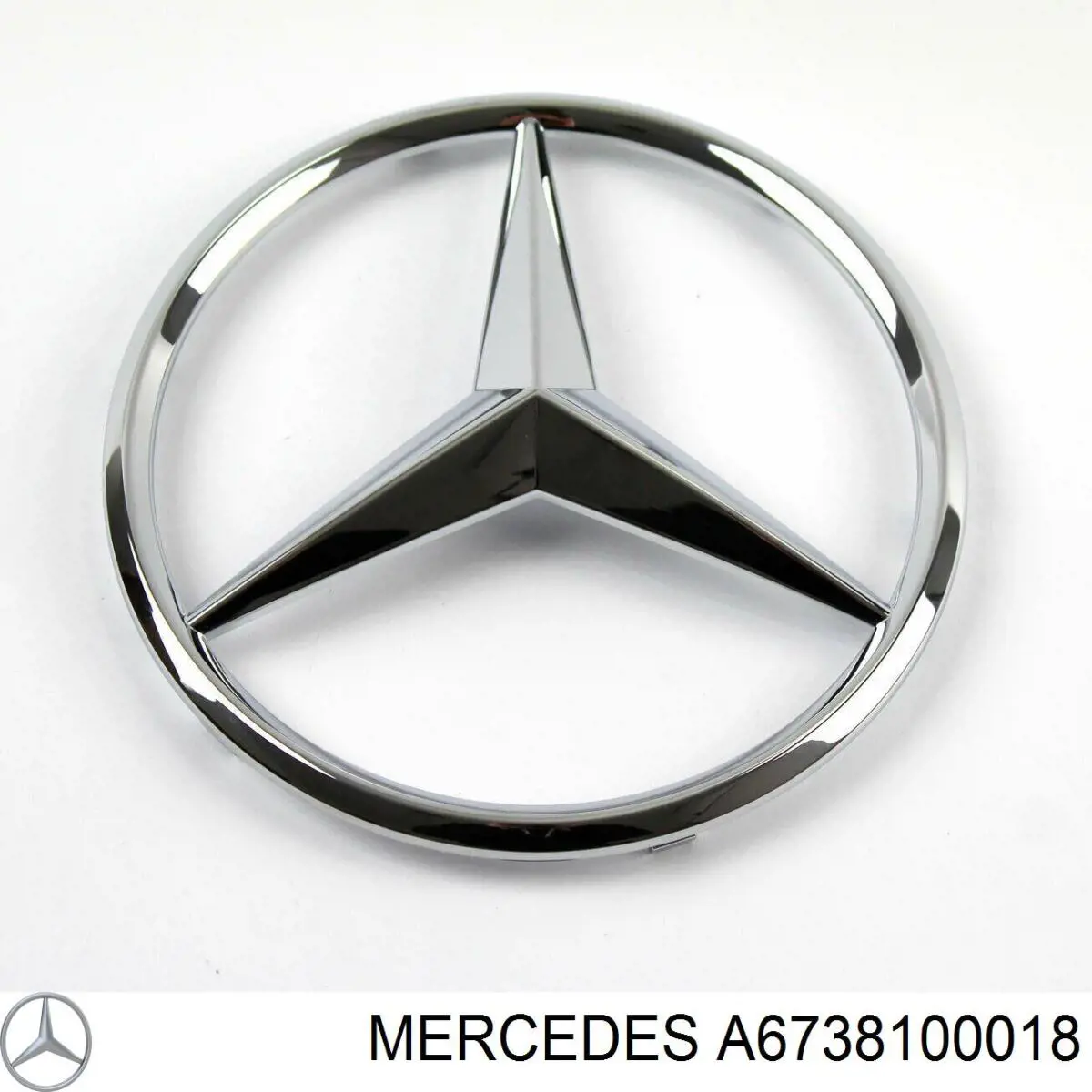 A6738100018 Mercedes Емблема капота