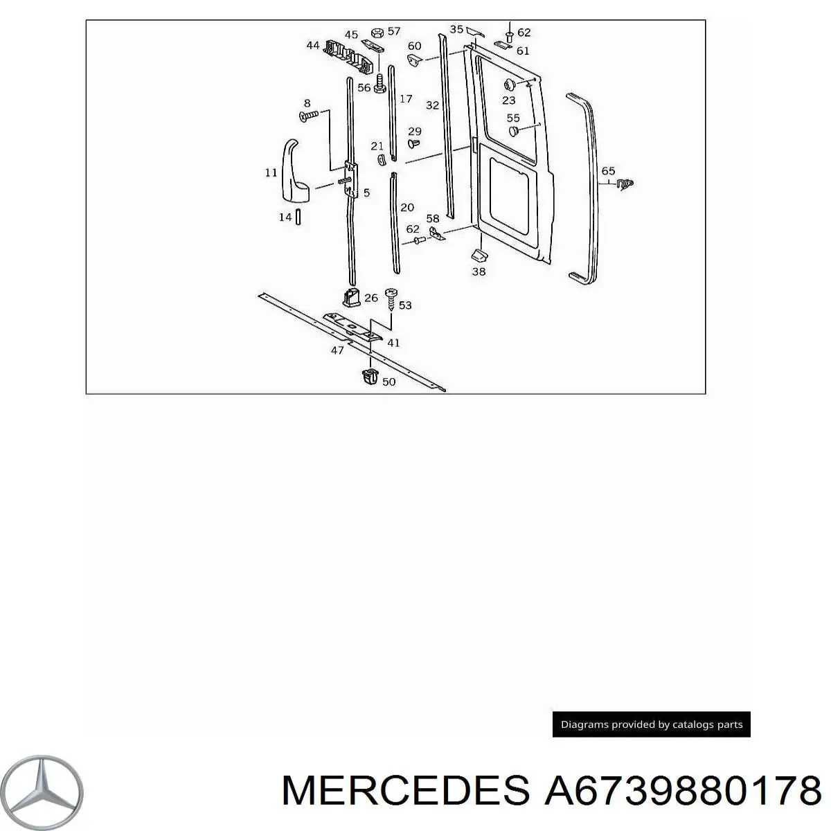Купити A6739880178 Mercedes 