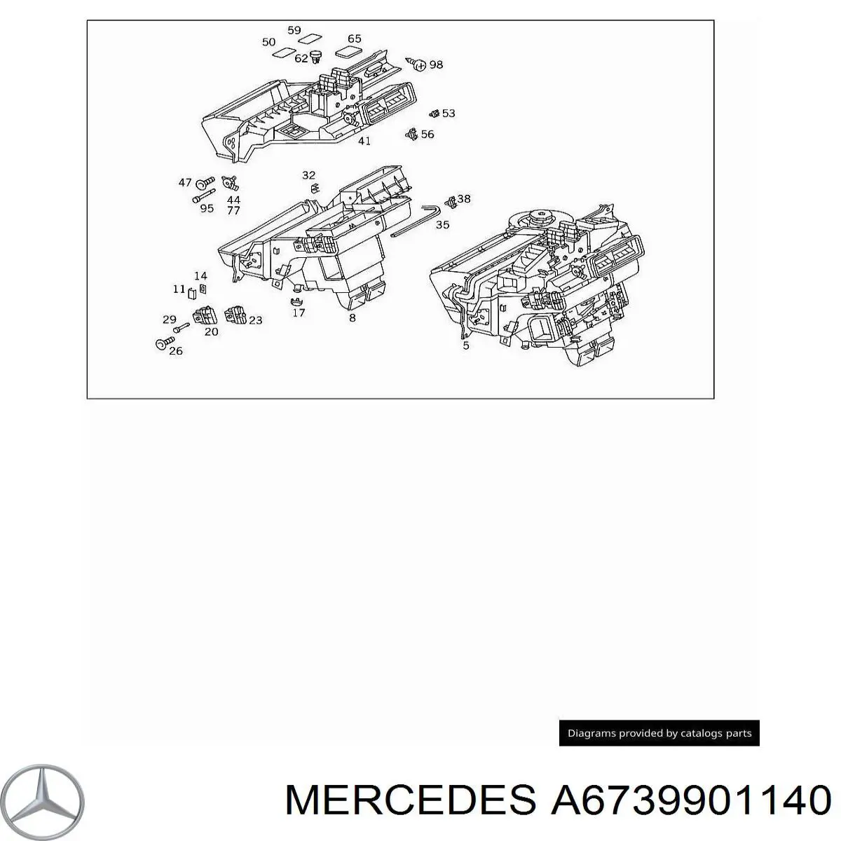  Mercedes A6739901140