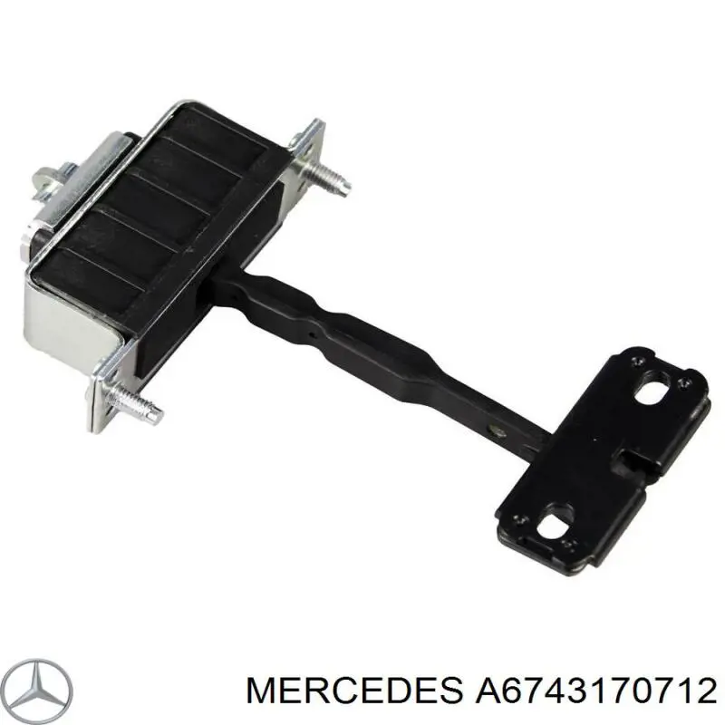 Подушка кабіни A6743170712 Mercedes