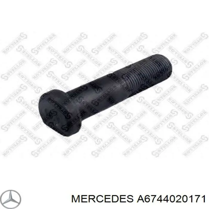 A6744020171 Mercedes колісний болт
