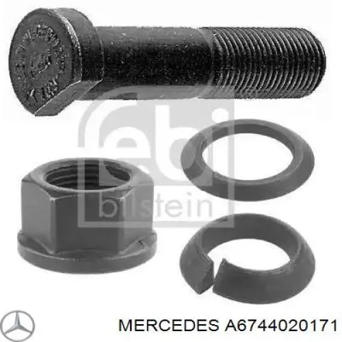 Колісний болт A6744020171 Mercedes