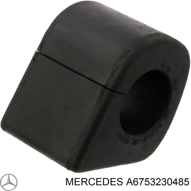 A6753230485 Mercedes втулка стабілізатора переднього