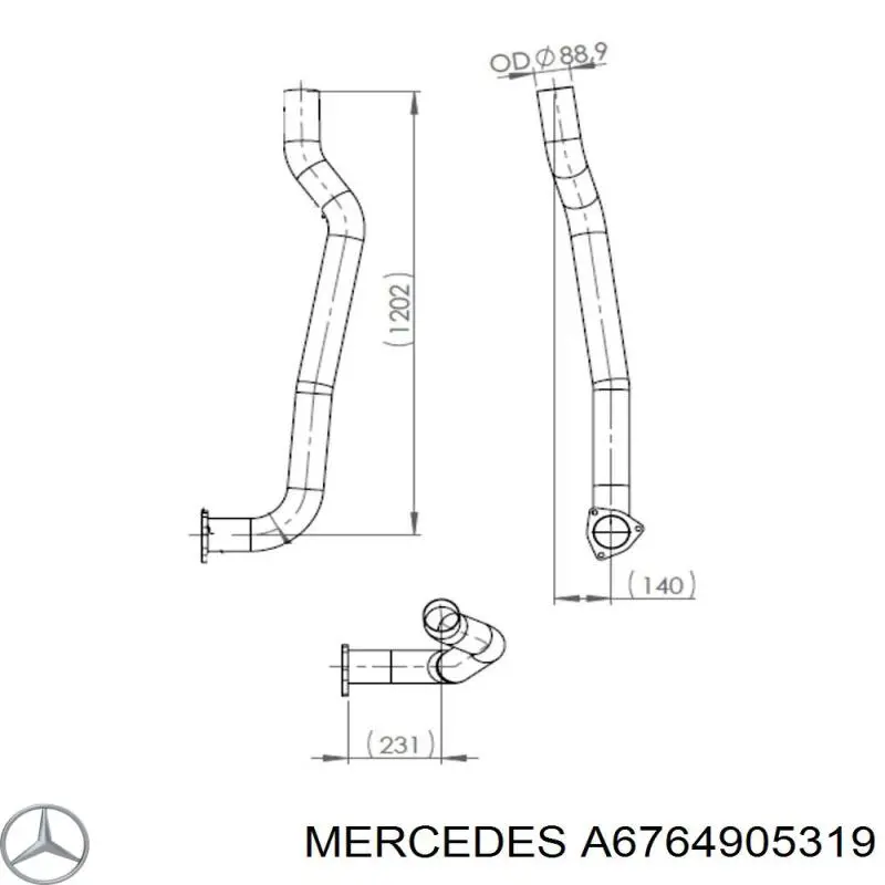  A6764905319 Mercedes